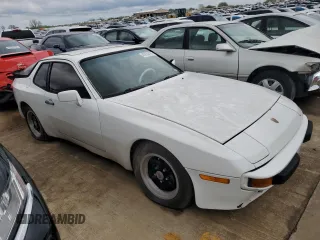 1984 Porsche 944 with VIN WP0AA094XEN452894, listed as a Copart auction lot 49852435 with 37,161 mi miles and Clean Title. Bid and sale history available at carsss.com. Image 4.