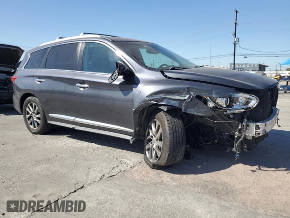2014 Infiniti QX60 z VIN 5N1AL0MN9EC530258, wystawiony jako Copart lot #57325135 z przebiegiem 109 970 mil mil oraz Szkoda całkowita • Salvage title. Historia ofert i sprzedaży dostępna na DreamBid. Obrazek 4.