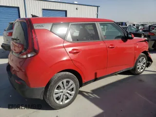 2022 Kia Soul LX with VIN KNDJ23AU6N7152252, listed as a Copart auction lot 48330905 with 45,259 mi miles and Salvage Title. Bid and sale history available at carsss.com. Image 3.