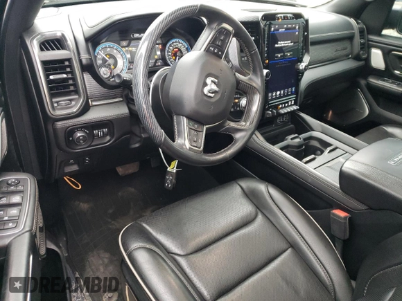 2020 Ram 1500 Limited with VIN 1C6SRFHT2LN288344, listed as a Copart auction lot 53496425 with 72,300 mi miles and Salvage title. Bid and sale history available at DreamBid. Image 8.