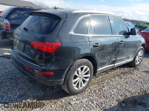 2015 Audi Q5 Premium with VIN WA1CFAFP6FA092394, listed as a IAAI auction lot 41689478 with 97,986 mi miles. Bid and sale history available at carsss.com. Image 4.