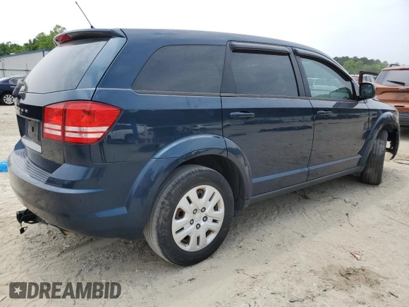 2015 Dodge Journey American Value z VIN 3C4PDCAB6FT707975, wystawiony jako Copart lot #59919895 z przebiegiem 192 614 mil mil oraz Czysty tytuł • Clean title. Historia ofert i sprzedaży dostępna na DreamBid. Obrazek 3.