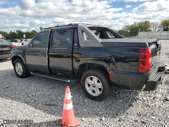 2007 Chevrolet Avalanche LT w/3LT with VIN 3GNFK12357G318484, listed as a Copart auction lot 73635854 with 186,790 mi miles and Salvage Title. Bid and sale history available at carsss.com. Image 2.