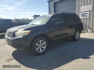 2009 Toyota Highlander with VIN JTEES41A292138666, listed as a Copart auction lot 49709555 with 0 mi miles and Clean Title. Bid and sale history available at carsss.com. Image 1.