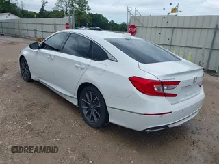 2021 Honda Accord EX-L with VIN 1HGCV1F54MA081514, listed as a IAAI auction lot 42516394 with 54,130 mi miles and . Bid and sale history available at DreamBid. Image 3.