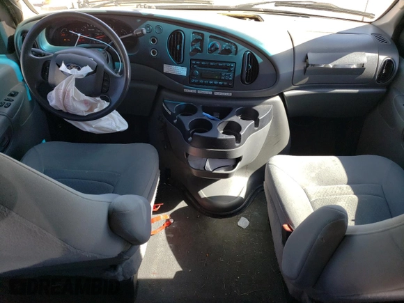 2007 Ford Econoline Passenger XL with VIN 1FBSS31L77DB12766, listed as a Copart auction lot 72954844 with 149,562 mi miles and Salvage title. Bid and sale history available at DreamBid. Image 8.