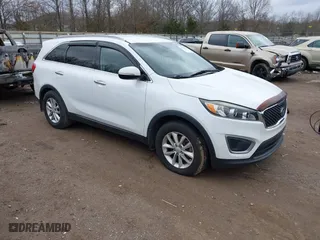 2016 Kia Sorento LX with VIN 5XYPG4A59GG053750, listed as a IAAI auction lot 41715747 with 110,323 mi miles. Bid and sale history available at carsss.com. Image 1.
