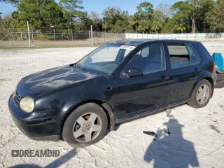 2000 Volkswagen Golf z VIN WVWGA21JXYW434692, wystawiony jako Copart lot #87502715 z przebiegiem Nie podano mil oraz Czysty tytuł • Clean title. Historia ofert i sprzedaży dostępna na DreamBid. Obrazek 1.