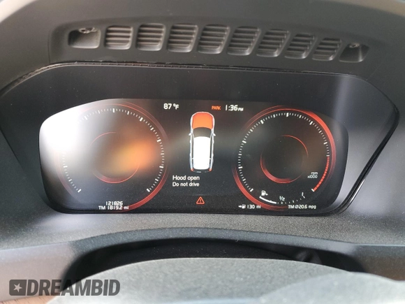 2018 Volvo XC90 Inscription with VIN YV4A22PLXJ1192434, listed as a Copart auction lot 48976025 with 121,826 mi miles and Salvage Title. Bid and sale history available at carsss.com. Image 9.