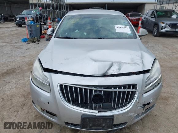 2011 Buick Regal CXL RL3 with VIN W04GR5EC3B1009934, listed as a IAAI auction lot 42079561 with 148,380 mi miles and . Bid and sale history available at DreamBid. Image 12.