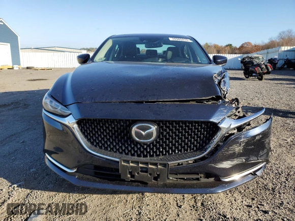 2021 Mazda 6 Carbon Edition with VIN JM1GL1WY3M1616400, listed as a Copart auction lot 78985274 with 84,255 mi miles and Salvage Title. Bid and sale history available at DreamBid. Image 5.