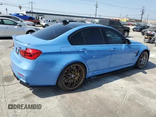 2018 BMW M3 with VIN WBS8M9C53J5K98446, listed as a Copart auction lot 70211713 with 44,999 mi miles. Bid and sale history available at carsss.com. Image 3.