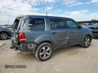2013 Honda Pilot EX-L with VIN 5FNYF3H57DB027741, listed as a Copart auction lot 57719085 with 217,083 mi miles and Salvage title. Bid and sale history available at DreamBid. Image 3.