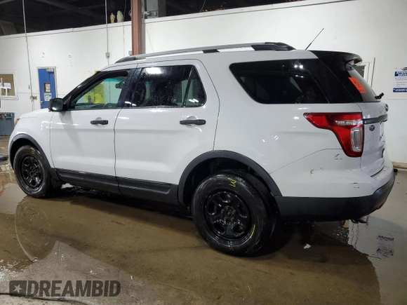 2013 Ford Utility Police Interceptor with VIN 1FM5K8AR1DGC15827, listed as a Copart auction lot 78405194 with 0 mi miles and Salvage Title. Bid and sale history available at carsss.com. Image 2.
