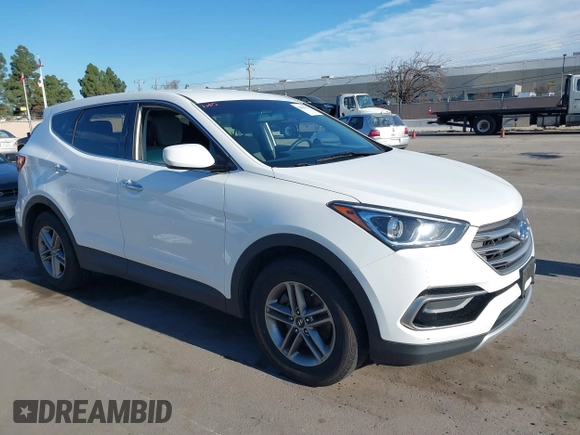 2017 Hyundai Santa Fe 2.4L z VIN 5XYZT3LB2HG383765, wystawiony jako IAAI lot #38642722 z przebiegiem 76 420 mil mil oraz . Historia ofert i sprzedaży dostępna na DreamBid. Obrazek 1.