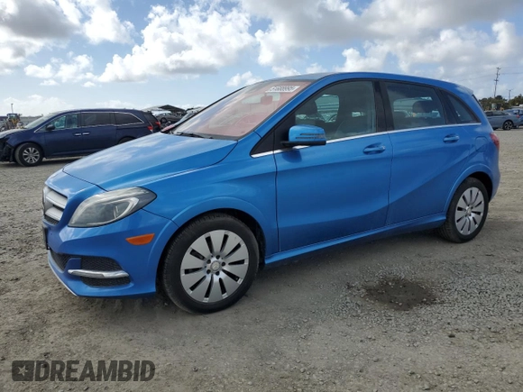 2015 Mercedes-Benz B with VIN WDDVP9AB1FJ004895, listed as a Copart auction lot 51688995 with Not Provided miles and Salvage Title. Bid and sale history available at carsss.com. Image 1.