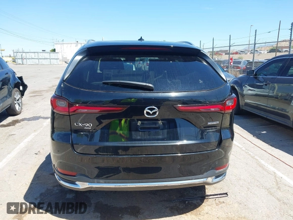 2024 Mazda CX-90 3.3 Turbo Premium with VIN JM3KKDHD6R1163459, listed as a IAAI auction lot 42027547 with 22,049 mi miles. Bid and sale history available at carsss.com. Image 16.