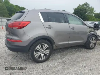 2014 Kia Sportage EX with VIN KNDPCCAC9E7570710, listed as a Copart auction lot 55024805 with 69,367 mi miles and Salvage title. Bid and sale history available at DreamBid. Image 3.
