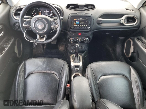 2016 Jeep Renegade Limited with VIN ZACCJBDT4GPC71366, listed as a Copart auction lot 58951425 with 86,485 mi miles and Non repairable. Bid and sale history available at DreamBid. Image 8.