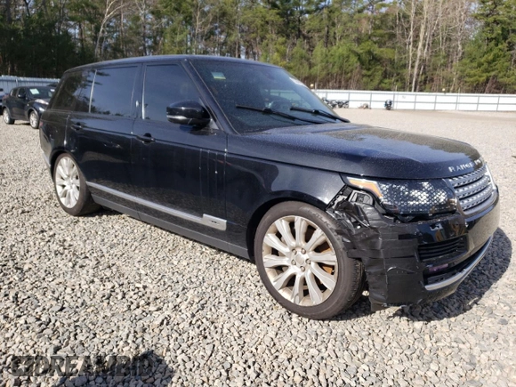 2015 Land Rover Range Rover Supercharged with VIN SALGS3TF7FA210360, listed as a Copart auction lot 53904695 with 95,460 mi miles and Clean title. Bid and sale history available at DreamBid. Image 4.