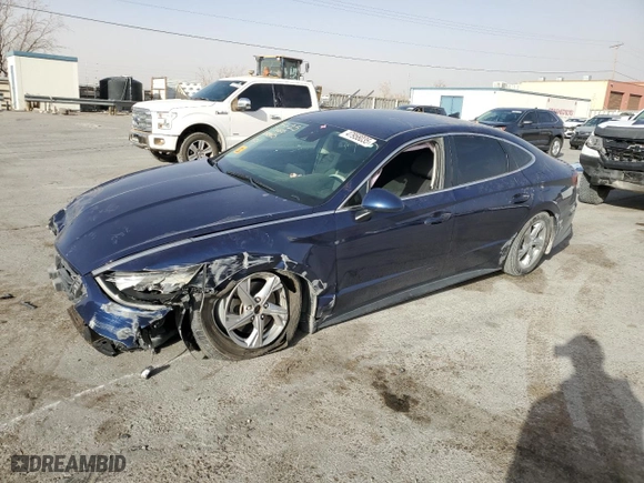 2022 Hyundai Sonata SE with VIN 5NPEG4JA3NH143678, listed as a Copart auction lot 47958035 with 45,692 mi miles and Salvage Title. Bid and sale history available at carsss.com. Image 1.