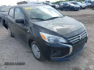 2024 Mitsubishi Mirage ES z VIN ML32AUHJXRH033180, wystawiony jako IAAI lot #42066402 z przebiegiem 1389 mil mil oraz . Historia ofert i sprzedaży dostępna na DreamBid. Obrazek 1.