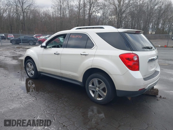 2014 Chevrolet Equinox LTZ with VIN 1GNALDEK6EZ111157, listed as a IAAI auction lot 41862530 with 1 mi miles. Bid and sale history available at carsss.com. Image 3.