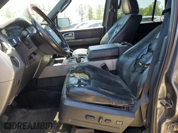2010 Ford Expedition Limited with VIN 1FMJU1K51AEB64381, listed as a Copart auction lot 49252635 with 180,485 mi miles and Salvage title. Bid and sale history available at DreamBid. Image 7.