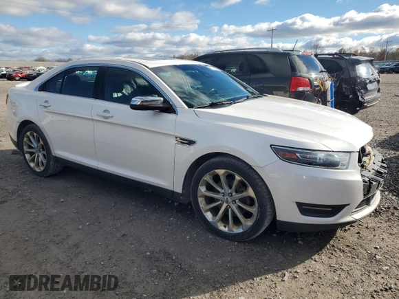 2017 Ford Taurus Limited with VIN 1FAHP2J86HG121865, listed as a Copart auction lot 80316954 with 109,624 mi miles and Salvage Title. Bid and sale history available at DreamBid. Image 4.