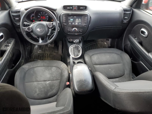 2018 Kia Soul + with VIN KNDJP3A57J7610658, listed as a Copart auction lot 52412975 with 129,255 mi miles and Salvage Title. Bid and sale history available at carsss.com. Image 8.