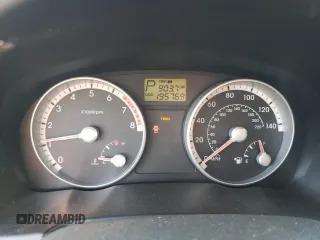 2008 Hyundai Accent GLS with VIN KMHCN46C78U273931, listed as a Copart auction lot 88353275 with 195,769 mi miles and Salvage Title. Bid and sale history available at carsss.com. Image 9.