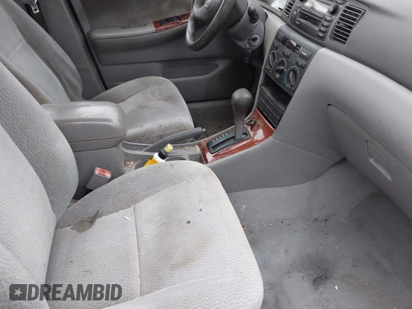 2003 Toyota Corolla CE with VIN 2T1BR38E43C161235, listed as a IAAI auction lot 41471640 with 190,764 mi miles and . Bid and sale history available at DreamBid. Image 5.