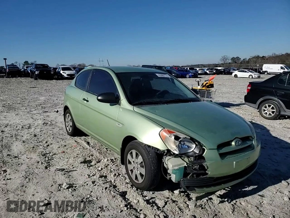 2008 Hyundai Accent GS with VIN KMHCM36C48U070038, listed as a Copart auction lot 83967774 with 137,324 mi miles and Salvage Title. Bid and sale history available at carsss.com. Image 11.