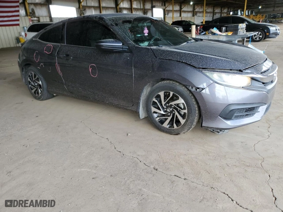 2017 Honda Civic Coupe LX-P with VIN 2HGFC4B08HH307141, listed as a Copart auction lot 45480535 with 118,492 mi miles and Salvage Title. Bid and sale history available at carsss.com. Image 4.