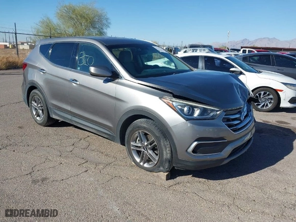 2018 Hyundai Santa Fe Sport 2.4L with VIN 5NMZTDLB2JH086156, listed as a IAAI auction lot 41517253 with 1 mi miles. Bid and sale history available at carsss.com. Image 1.