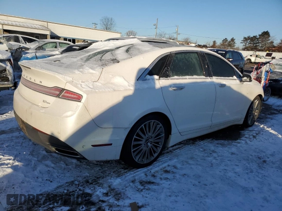 2013 Lincoln MKZ with VIN 3LN6L2JK0DR821100, listed as a Copart auction lot 89346085 with 133,983 mi miles and Salvage Title. Bid and sale history available at DreamBid. Image 3.