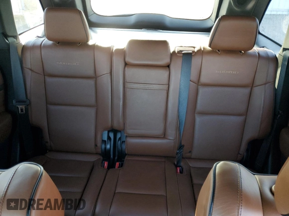 2017 Jeep Grand Cherokee Summit with VIN 1C4RJFJT4HC689096, listed as a Copart auction lot 48569155 with 126,737 mi miles and Salvage title. Bid and sale history available at DreamBid. Image 10.