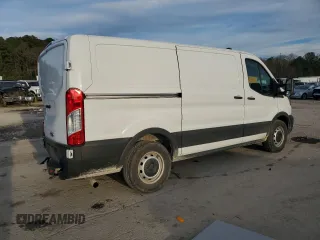 2023 Ford Transit Cargo with VIN 1FTYE1Y85PKB93653, listed as a Copart auction lot 47221395 with 11,048 mi miles and Salvage Title. Bid and sale history available at carsss.com. Image 3.