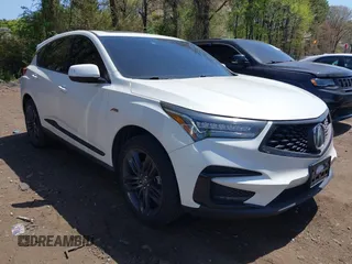 2021 Acura RDX w/A-Spec Package with VIN 5J8TC2H65ML022655, listed as a IAAI auction lot 42129602 with 47,496 mi miles and . Bid and sale history available at DreamBid. Image 1.