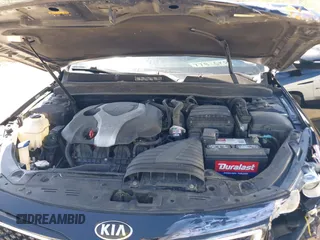 2015 Kia Optima SX Turbo with VIN 5XXGR4A62FG419859, listed as a IAAI auction lot 41805481 with 166,602 mi miles. Bid and sale history available at carsss.com. Image 10.