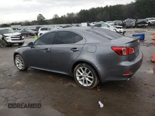 2012 Lexus IS 250 with VIN JTHCF5C22C5059787, listed as a Copart auction lot 45047255 with 190,001 mi miles and Salvage Title. Bid and sale history available at DreamBid. Image 2.