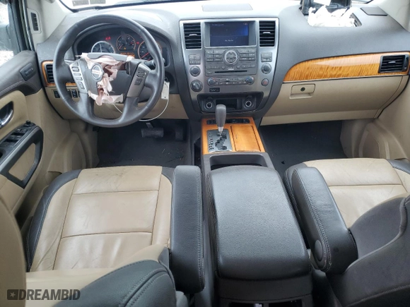 2015 Nissan Armada Platinum with VIN 5N1AA0NC4FN612228, listed as a Copart auction lot 73326014 with NaN miles and Salvage Title. Bid and sale history available at carsss.com. Image 8.