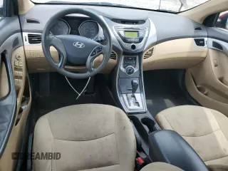 2013 Hyundai Elantra GLS with VIN 5NPDH4AE3DH201363, listed as a Copart auction lot 58577385 with 176,955 mi miles and Clean title. Bid and sale history available at DreamBid. Image 8.