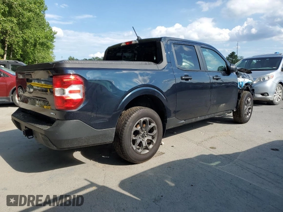2023 Ford Maverick XL with VIN 3FTTW8F95PRA25048, listed as a Copart auction lot 61415685 with 80,080 mi miles and Salvage title. Bid and sale history available at DreamBid. Image 3.