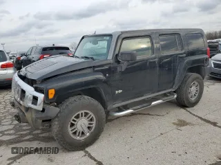 2007 Hummer H3 SUV with VIN 5GTDN13E778127042, listed as a Copart auction lot 83045194 with 269,154 mi miles and Salvage Title. Bid and sale history available at carsss.com. Image 1.