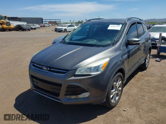 2013 Ford Escape SEL with VIN 1FMCU9H92DUB31689, listed as a IAAI auction lot 42022387 with 74,343 mi miles. Bid and sale history available at carsss.com. Image 6.