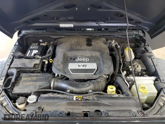 2018 Jeep Wrangler Unlimited Sport S with VIN 1C4HJWDG0JL801098, listed as a Copart auction lot 48181455 with 102,105 mi miles and Clean Title. Bid and sale history available at DreamBid. Image 11.