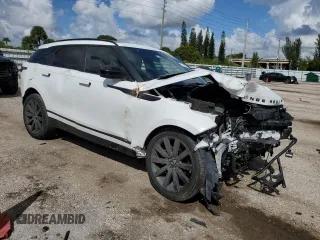 2018 Land Rover Range Rover Velar R-Dynamic HSE with VIN SALYM2RX1JA751499, listed as a Copart auction lot 77714854 with 78,225 mi miles and Non Repairable. Bid and sale history available at carsss.com. Image 4.