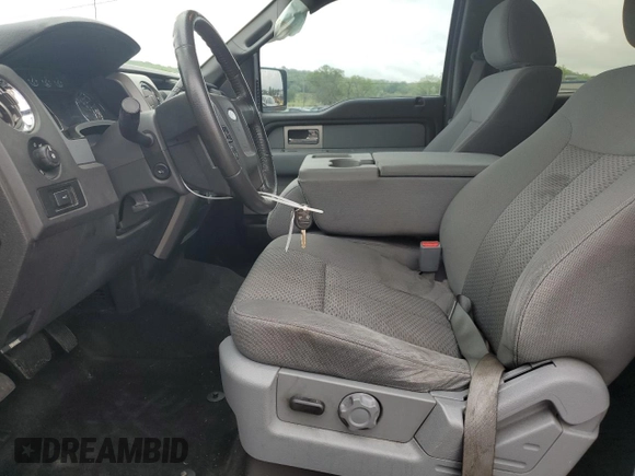 2011 Ford F-150 XL with VIN 1FTFW1CF8BFA16624, listed as a Copart auction lot 53436845 with 92,338 mi miles and Salvage Title. Bid and sale history available at carsss.com. Image 7.
