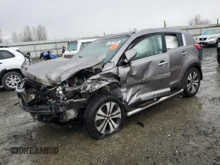 2013 Kia Sportage EX with VIN KNDPCCA24D7401149, listed as a Copart auction lot 48979365 with Not provided miles and Salvage title. Bid and sale history available at DreamBid. Image 1.